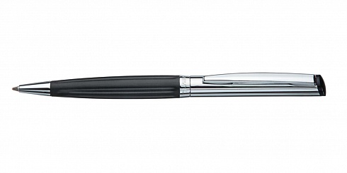Ручка со штампом Ручка со штампом Diagonal Wave — черная производства Heri