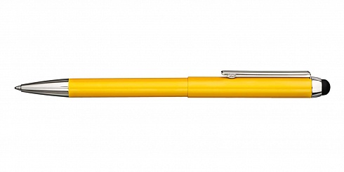 Ручка со штампом Ручка со штампом Stamp&touch — желтая производства Heri