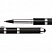 Ручка со штампом Promesa Stamp&touch — черная шариковая производства Heri