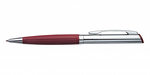 Ручка со штампом Ручка со штампом Diagonal Wave — красная производства Heri