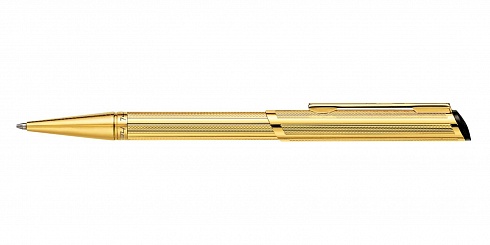 Ручка со штампом Ручка со штампом Diagonal — золотая производства Heri